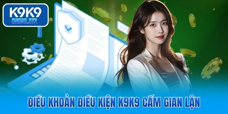 Điều khoản điều kiện K9K9 cấm gian lận